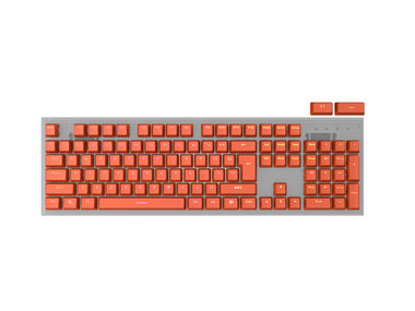 Genesis Lead 300 Double Shot Keycaps orange / Ersatztastensatz / 106 Stück