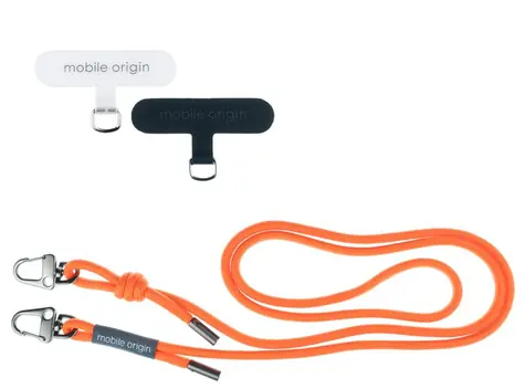Mobile Origin Lanyard Seil 6 mm orange / 82 - 163cm