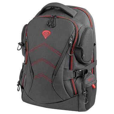 Genesis Pallad 550 schwarz / Laptop-Rucksack / 15,6" & 17,3" 