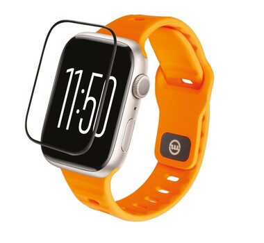 Mobile Origin Screen Guard Spare Hybrid Folie für Apple Watch 9/8/7 41mm / Ersatzfolie für Montagebox