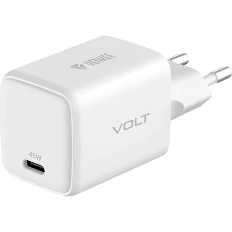 YENKEE YAC G45 VOLT weiß / Ladegerät / USB-C / 45W / QC 4.0+ 