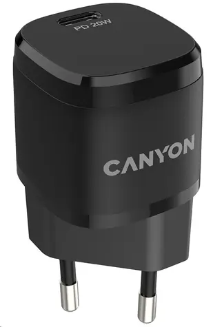 Canyon CNE-CHA20B05 schwarz / Ladeadapter / 1x USB-C / 20W