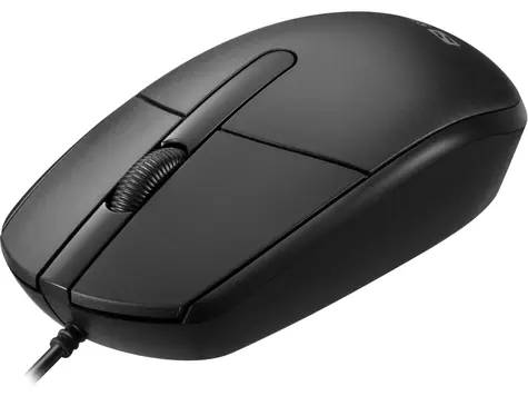 Sandberg Saver schwarz / Office-Maus / optisch / 1200dpi / 3 Tasten / USB-A / 1,5m
