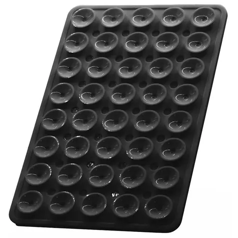 Mobile Origin Sticker Phone Mount O1 schwarz / Silikon-Telefonhalterung mit Saugnäpfen