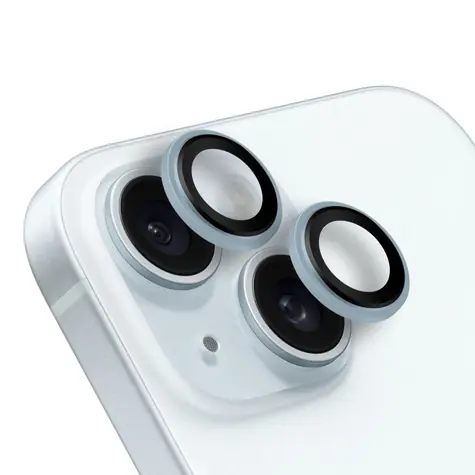 Obal:Me Objektivschutz für Apple iPhone 15/15 PLUS Blau
