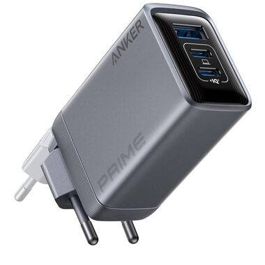 Anker Prime Wandladegerät Silber / 2xUSB-C / 1xUSB / 100W