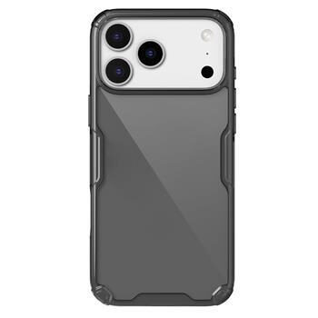 Nillkin Nature TPU PRO Case für Apple iPhone 17 Pro Max Transparent Schwarz