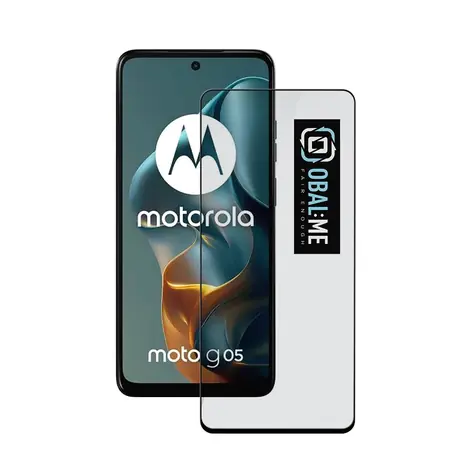 Obal:Me 5D Panzerglas für Motorola G05/E15 Schwarz