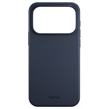 Epico Leather Pro Mag+ Case Cover für iPhone 17 Pro Max Qi2 & MagSafe kompatibel blau