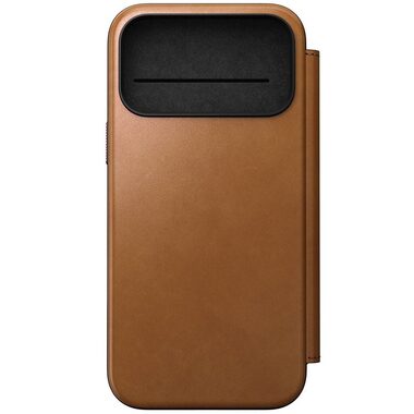 Nomad Modern Leather Folio Case für Apple iPhone 17 Pro Max English Tan