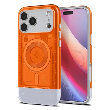 Spigen Classic C1 MagSafe Backcover für Apple iPhone 17 Pro Max orange