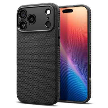 Spigen Liquid Air Backcover für Apple iPhone 17 Pro Max schwarz