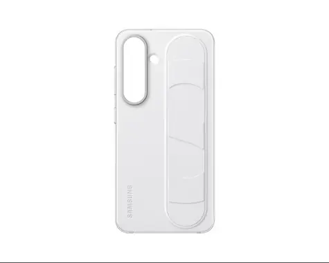 Samsung Backcover mit Band für Galaxy S25 Weiß