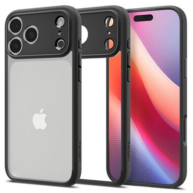 Spigen Ultra Hybrid Schutzhülle für Apple iPhone 17 Pro Max mattschwarz