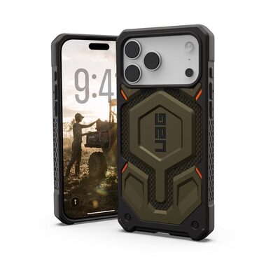 UAG Monarch Pro Kevlar Backcover für Apple iPhone 17 Pro Max Element Green