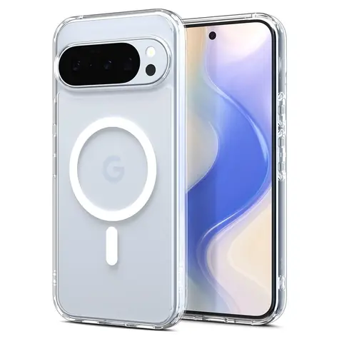 Spigen Ultra Hybrid MagSafe Schutzhülle für Google Pixel 10 Pro/Pixel 10 klar weiß