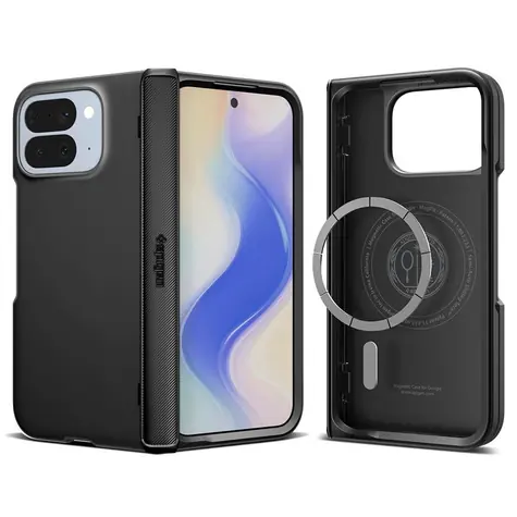 Spigen Slim Armor Pro MagSafe Schutzhülle für Google Pixel 10 Pro Fold schwarz