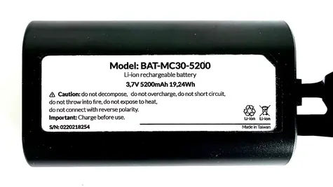 OEM -Akku für ZEBRA MC3090 / Li- ION / 3,7 V / 5200 mAh / 1 Stück
