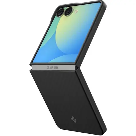 Spigen Air Skin Cover für Samsung Galaxy Z Flip 7 schwarz