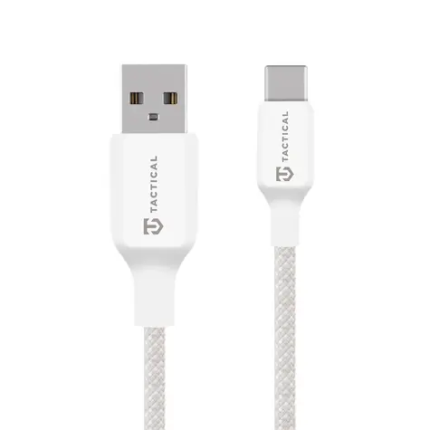 Tactical Cable USB-A/USB-C 0,3 m Weiß