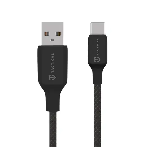 Tactical Cable USB-A/USB-C 2 m Schwarz