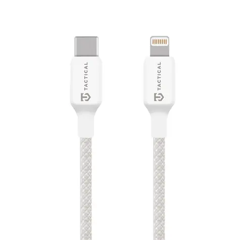 Tactical Stitch Thread- Cable USB-C/Lightning 0,3 m Weiß