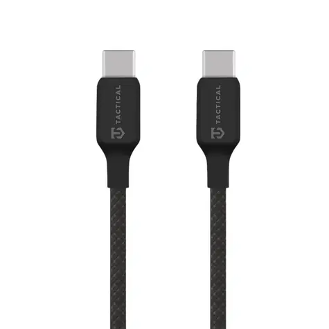 Tactical Cable USB-C/USB-C 0,3 m Schwarz