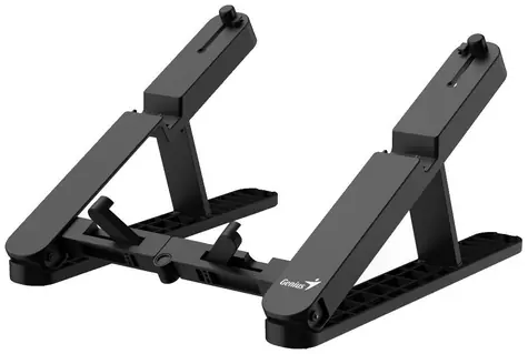 Genius G-Stand M200 tragbarer Ständer für Laptop & Tablet & Telefon schwarz / 10-17" / 6 Positionen / faltbar