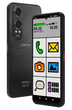 Aligator S8000 SENIOR schwarz