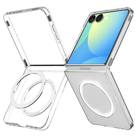 Spigen Air Skin Magsafe Schutzhülle für Samsung Galaxy Z Flip 7, transparent