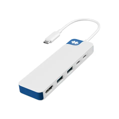 Targus HyperDriveFlex 5 Port USB-C Hub blau / HDMI / 2x USB / USB-C 100W PD