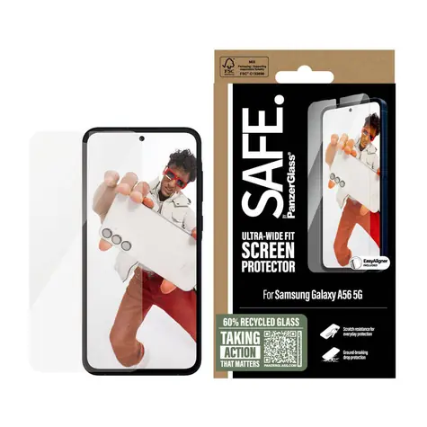 PanzerGlass SAFE Samsung Galaxy A56 5G mit Montagerahmen