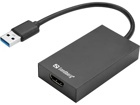 Sandberg USB 3.0 zu HDMI Konverter / USB-A zu HDMI Adapter 