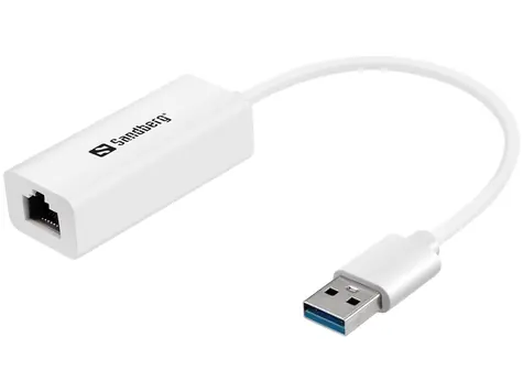 Sandberg USB 3.0 Gigabit-Netzwerkadapter / USB-A auf GLAN-Adapter