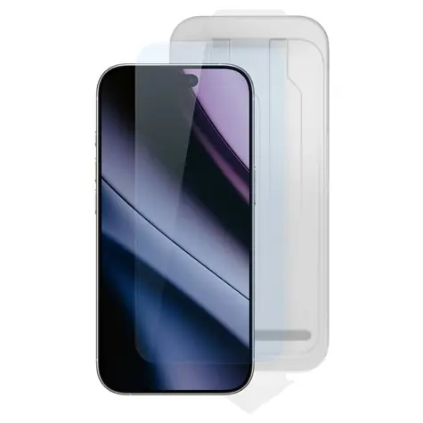 Epico Glass Protector DF Schutzglas für iPhone 12/12 Pro / stoßfest / mit Applikator