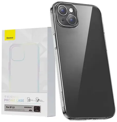 Baseus Simple Transparent Case für Apple iPhone 13