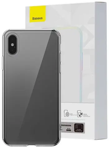 Baseus Simple Transparent Case für Apple iPhone XS MAX transparent