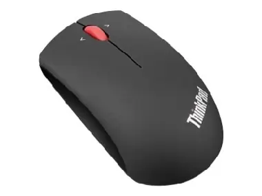 Ausgepackt - Lenovo ThinkPad Precision Wireless Mouse / 2,4 GHz / Optische Kabelmaus / 1200 dpi / microUSB / Mitternachtsschwarz / ausgepackt