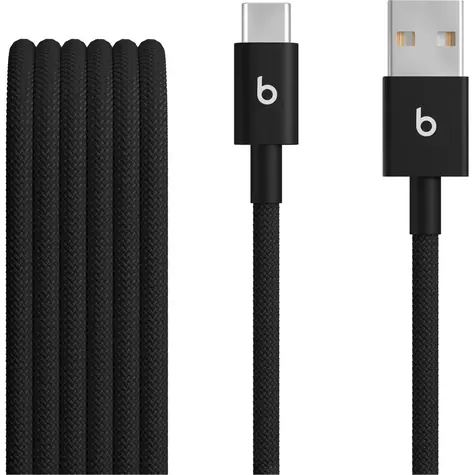 Beats Kabel USB-A (M) - USB-C (M) 1,5 m schwarz / 2 Stück / geflochten