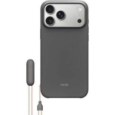 Beats Apple iPhone 17 Pro Max Schutzhülle mit Ständer, Granitgrau / MagSafe