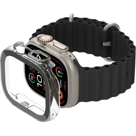 Belkin ScreenForce 2-in-1 Schutzhülle für Apple Watch Ultra 1/2 (49 mm) transparent