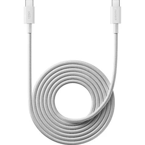 XIAOMI 6A USB-C-zu-USB-C-Kabel, 2 m, weiß