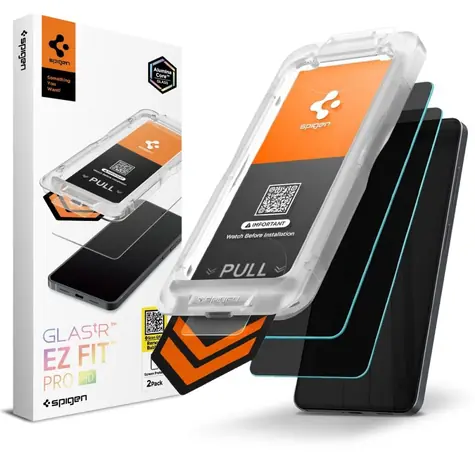 Spigen Glass tR EZ Fit Pro HD (Privacy) Schutzglas für Samsung Galaxy S26 PLUS, 2 Stück