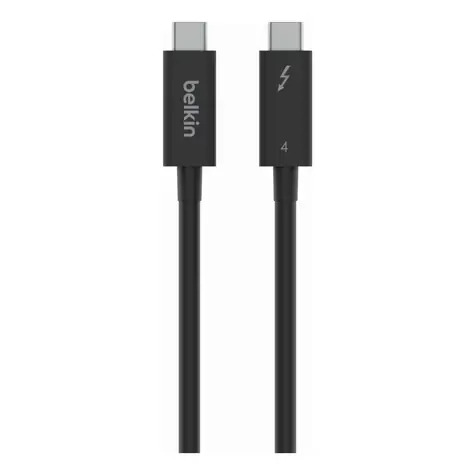 Belkin Thunderbolt 4 USB-C auf USB-C Kabel, schwarz / 100 W / 2 m