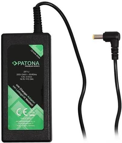 Ausgepackt - Patona Netzteil 19,5 V / 3,34 A / 65 W / Stecker 4,5 x 3 mm / ausgepackt