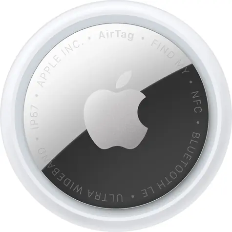 Apple Airtag 1 Stück (2. Generation) / Bluetooth-Ortungschip / Bluetooth / UWB / IP67
