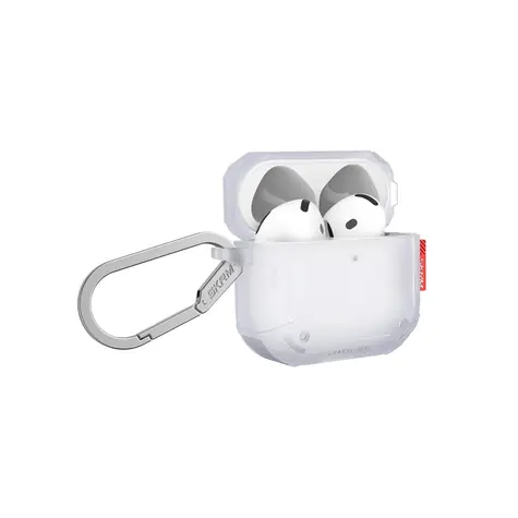SKINARMA Mecha CE-Hülle für AirPods 4 Frost
