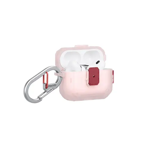 SKINARMA MECHA LE Hülle für AirPods Pro 3, Frosted Blush