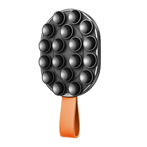 Joyroom JR-ZS393-S MagSafe Magnethalterung mit Saugnäpfen, schwarz-orange