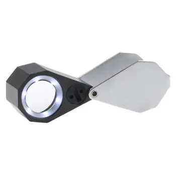 Viewlux Lupe 10x21mm mit LED-Licht